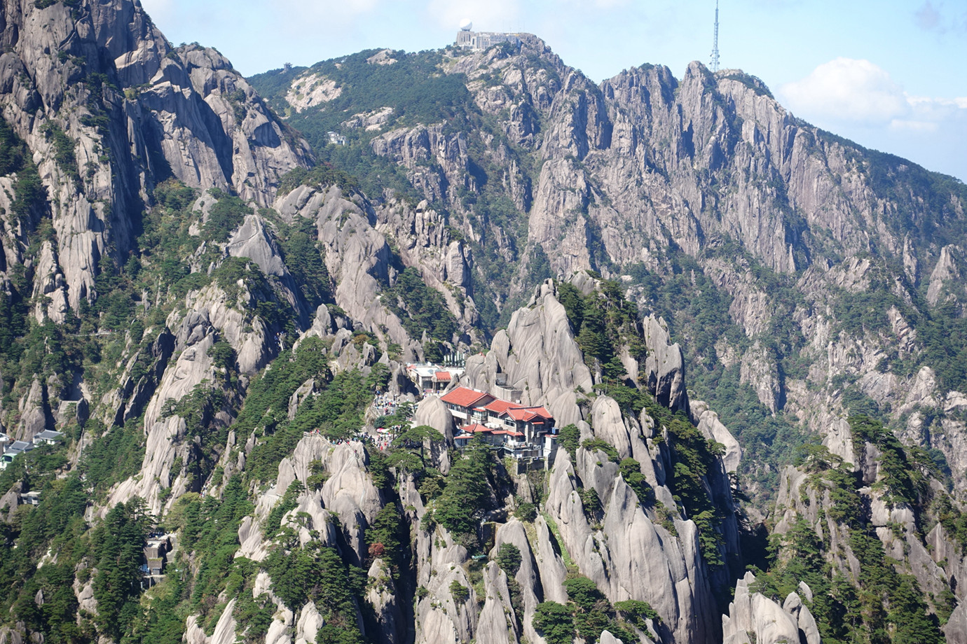 安徽黃山-天都峰